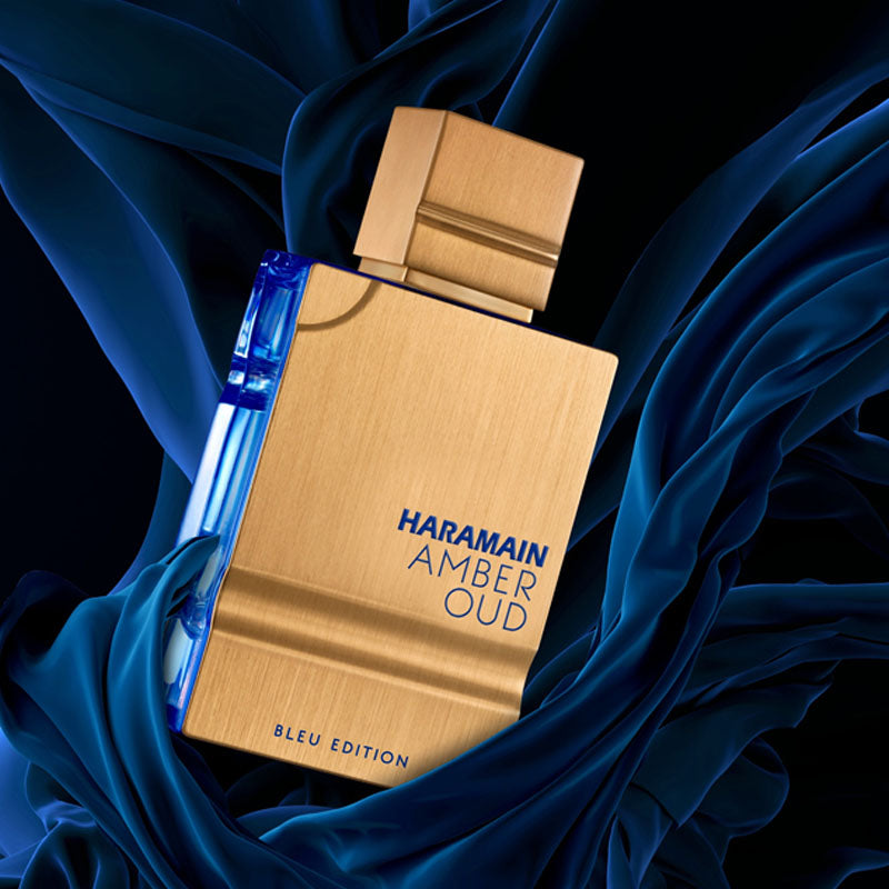 Descubre la esencia única de Amber Oud Blue Edition  de Al Haramain Eau de Parfum, Dubai, arabe, oriental, un perfume 100% original con envío gratuito a todo Colombia. Sumérgete en una experiencia olfativa, seductora y duradera, con una exquisita fusión de notas tropicales y exóticas.