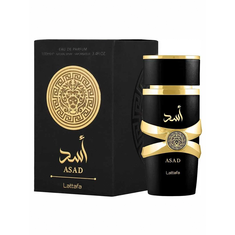 ¡Explora la esencia única de Asad de Lattafa Perfumes! arabe, oriental. Este perfume 100% original, con envío gratis a toda Colombia, es una fragancia Ámbar para Hombres que te transportará a un mundo de sofisticación y encanto. Lanzado en 2021, Asad cautiva desde el primer rociado.