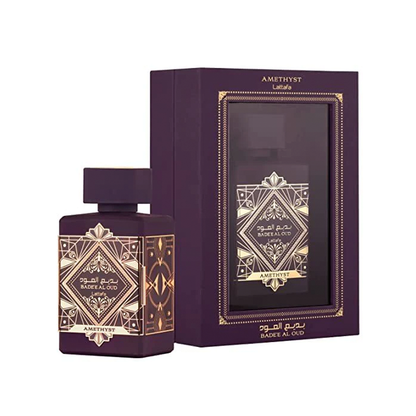 <p>Como todos nuestros productos, Bade'e Al Oud Amethyst es 100% original, garantizando calidad y autenticidad. Sumérgete en la elegancia de la perfumería árabe y disfruta de envío gratuito a todo Colombia.</p> <p>Descubre la esencia única de Bade'e Al Oud Amethyst, un perfume que emana una riqueza lujosa y un encanto distintivo. Eleva tu estilo con esta fragancia cautivadora y experimenta la autenticidad de un producto original. ¡Haz tuya la esencia de Bade'e Al Oud Amethyst hoy mismo!</p> <p>&nbsp;</p>