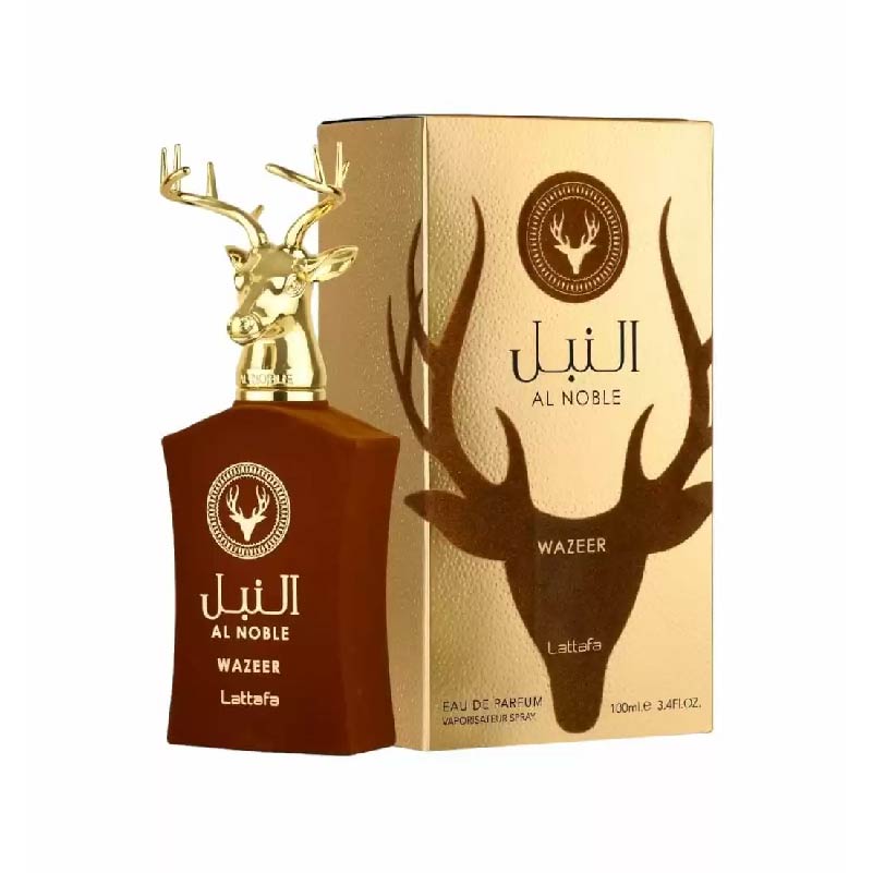 Lattafa Al Noble Wazeer 100 ML EDP Perfume Árabe