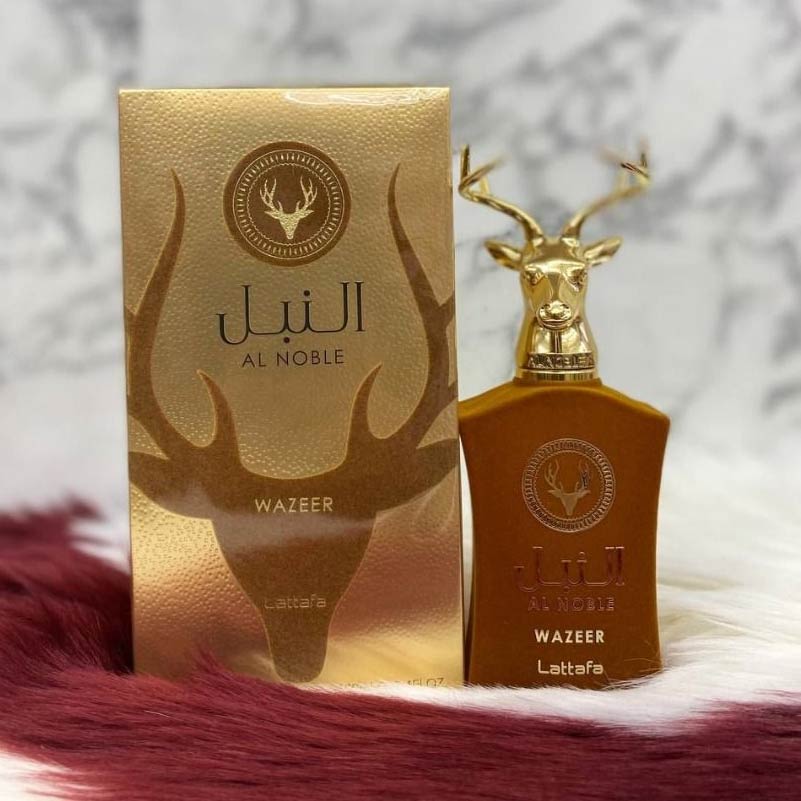 Lattafa Al Noble Wazeer 100 ML EDP Perfume Árabe